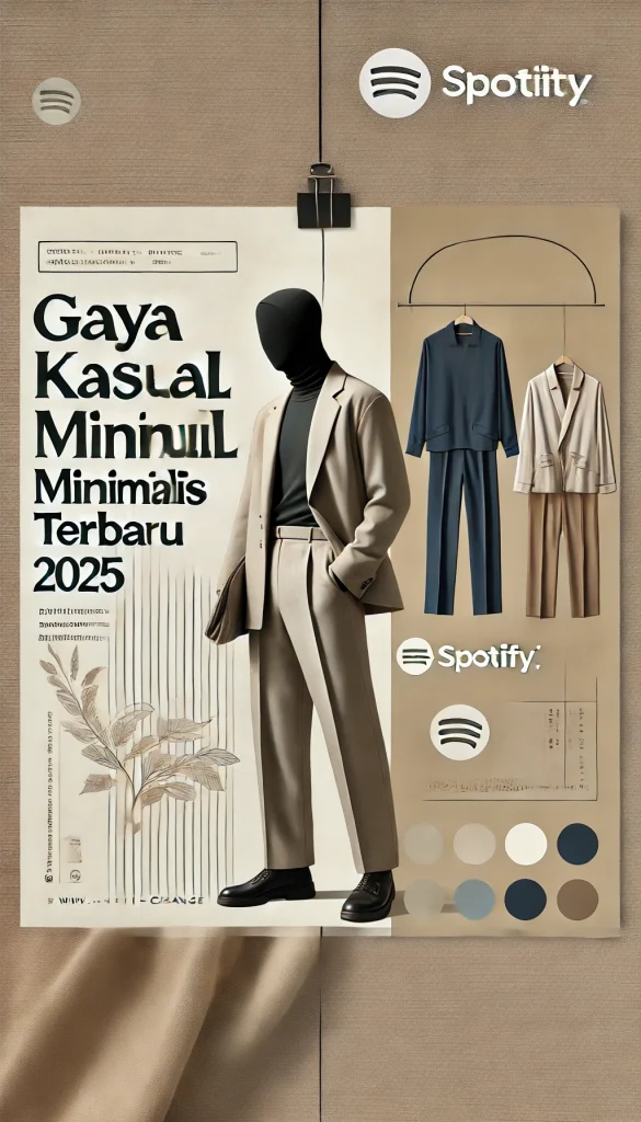 Gaya Kasual Minimalis Terbaru 2025