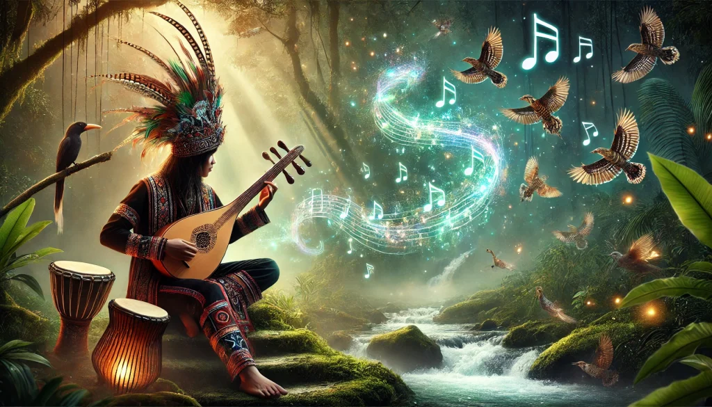 Pesona Magis Musik Dayak