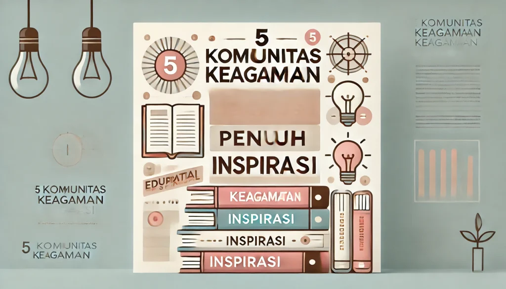 5 Komunitas Keagamaan Penuh Inspirasi