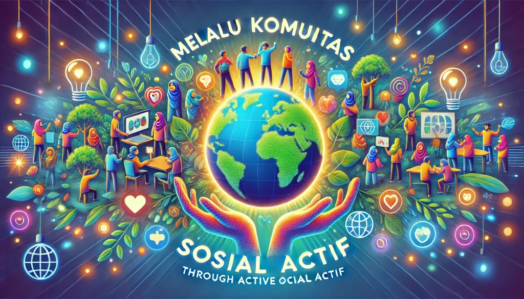 Melalui Komunitas Sosial Aktif