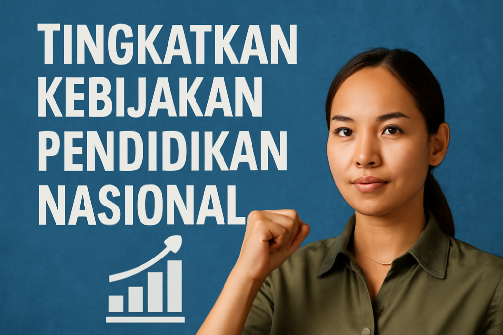 Tingkatkan Kebijakan Pendidikan Nasional