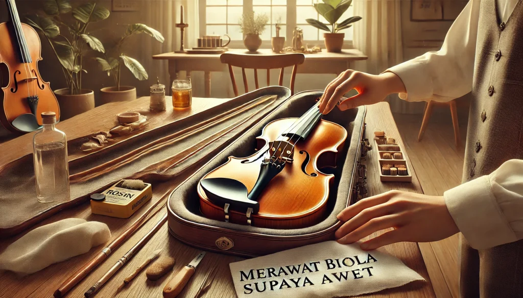 Merawat Biola Supaya Awet