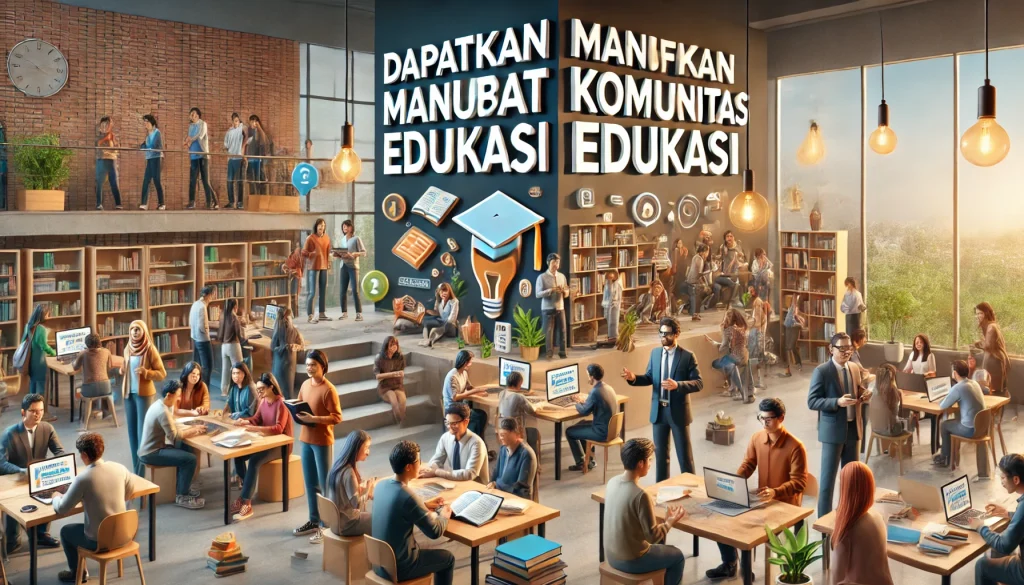 Dapatkan Manfaat Komunitas Edukasi