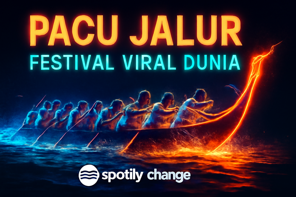Pacu Jalur Festival Viral Dunia