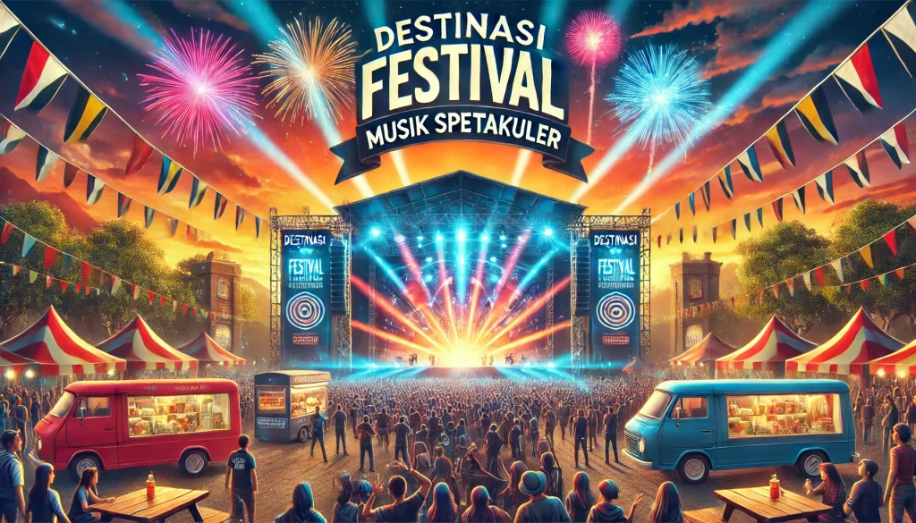 Destinasi Festival Musik Spektakuler