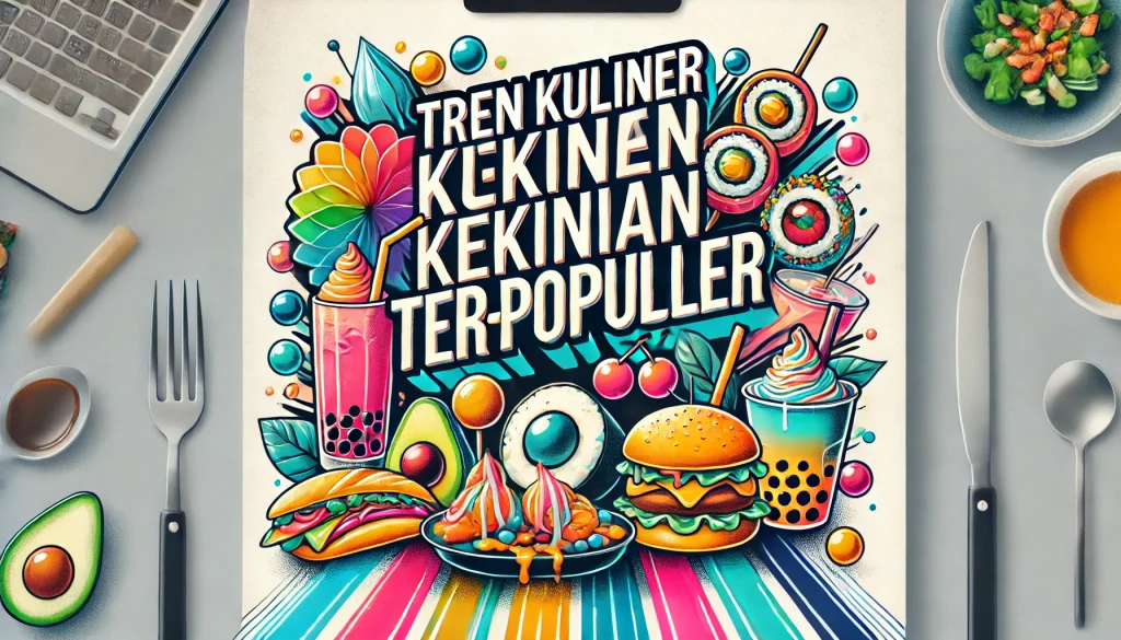 Tren Kuliner Kekinian Terpopuler