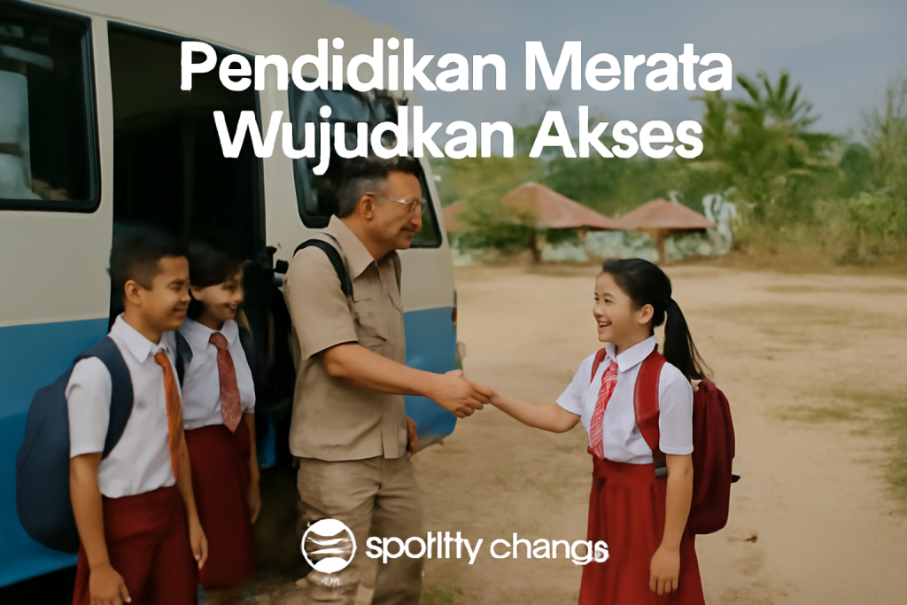 Pendidikan Merata Wujudkan Akses