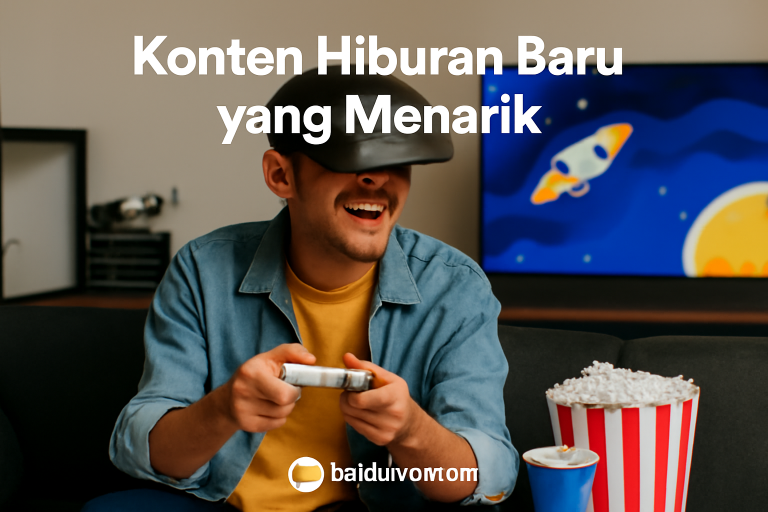 Konten Hiburan Baru yang Menarik 4 Konten Hiburan Baru yang Menarik