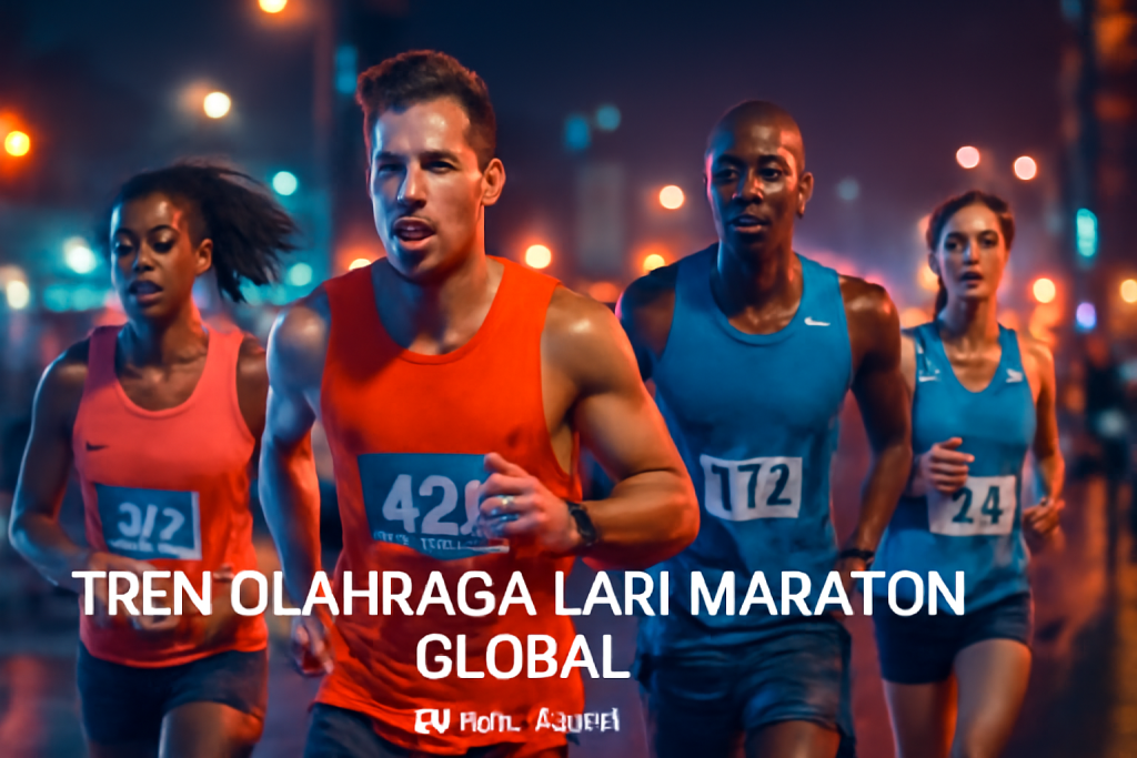 Tren Olahraga Lari Maraton Global