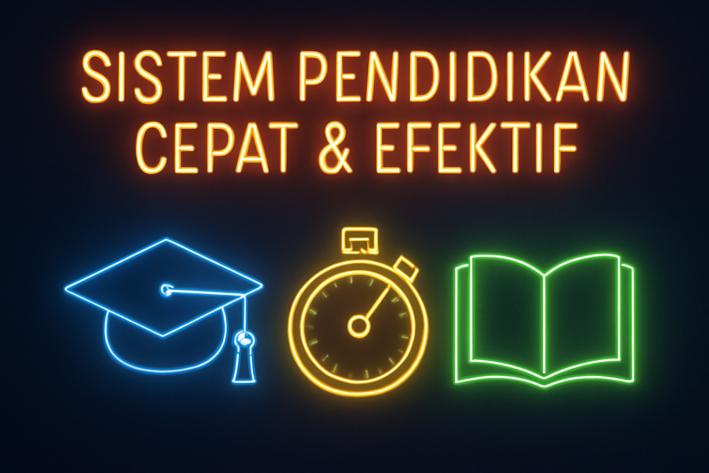 Sistem Pendidikan Tercepat Efektif