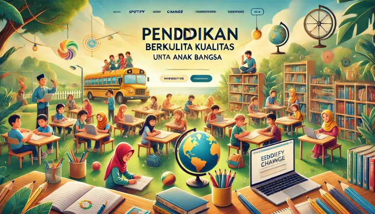 Pendidikan Berkualitas untuk Anak Bangsa 15 Pendidikan Berkualitas untuk Anak Bangsa