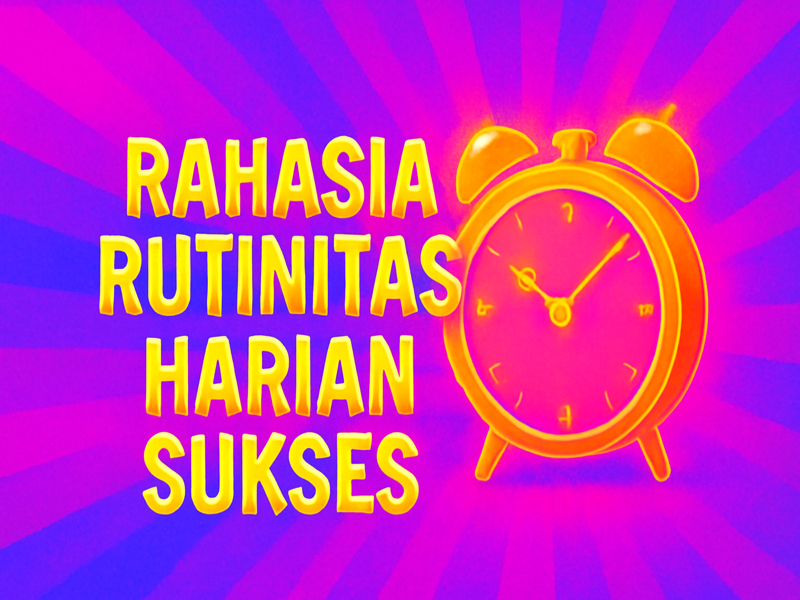 Rahasia Rutinitas Harian Sukses