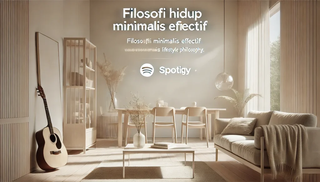 Filosofi Hidup Minimalis Efektif