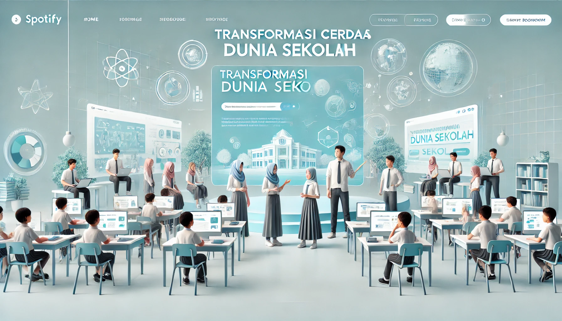 Transformasi Cerdas Dunia Sekolah 1 Transformasi Cerdas Dunia Sekolah