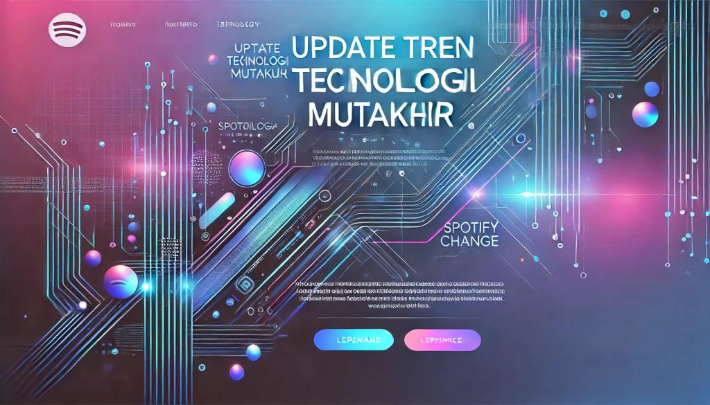 Update Tren Teknologi Mutakhir
